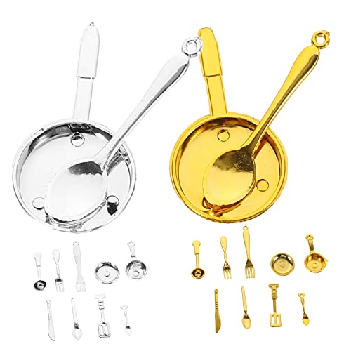 Toyvian 2 Sätze Puppen -Mini -Tabellengeschirr vorgeben Löffel kinderbesteck Mini-Küchenutensilien Miniatur -Küchenzubehör Mini-Hausküchengeschirr Kinderspielzeug Plastik Toyvian 2 Sätze Puppen -Mini -Tabellengeschirr vorgeben Löffel kinderbesteck Mini-Küchenutensilien Miniatur -Küchenzubehör Mini-Hausküchengeschirr Kinderspielzeug Plastik von Toyvian