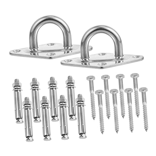 Toyvian 2 Sätze Segelschnalle U Förmiger Haken Hochleistungshaken Aufhängehaken Aufhängung Deckenaufhänger Sandsackhaken Wand Deckenhalterung Wandmontagehaken Edelstahl Toyvian 2 Sätze Segelschnalle U Förmiger Haken Hochleistungshaken Aufhängehaken Aufhängung Deckenaufhänger Sandsackhaken Wand Deckenhalterung Wandmontagehaken Edelstahl von Toyvian