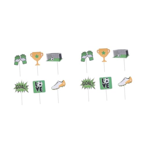 Toyvian 2 Sätze Tortenaufleger Für Fußball Party-cupcake- Party-kuchen-picks Kuchen Picks Kuchenpicks Aus Papier 24 Stück * 2 Toyvian 2 Sätze Tortenaufleger Für Fußball Party-cupcake- Party-kuchen-picks Kuchen Picks Kuchenpicks Aus Papier 24 Stück * 2 von Toyvian