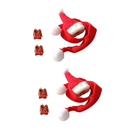 Toyvian 2sätze Mini Weihnachtsmütze Und Schal Teiliges Strickmodell Für Dekoration Handgefertigte Accessoires Festlichem Rot Für Bastelprojekte Und Festliche Anlässe Toyvian 2sätze Mini Weihnachtsmütze Und Schal Teiliges Strickmodell Für Dekoration Handgefertigte Accessoires Festlichem Rot Für Bastelprojekte Und Festliche Anlässe von Toyvian