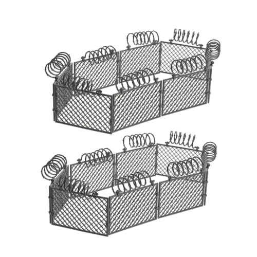 Toyvian 2 Sätze Zubehör Für Schutznetz-bausteine Scheune Spielzeugzaun Miniaturzaun Forderung Kleiner Zaun Mini-bauernhofzaun Kleiner Bauernhofzaun Tiere Gebäude Bauen Abs Grey Toyvian 2 Sätze Zubehör Für Schutznetz-bausteine Scheune Spielzeugzaun Miniaturzaun Forderung Kleiner Zaun Mini-bauernhofzaun Kleiner Bauernhofzaun Tiere Gebäude Bauen Abs Grey von Toyvian