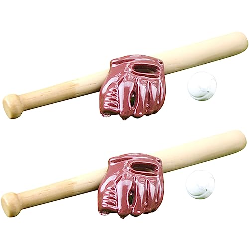 Toyvian 2 Sets Baseballschläger Handschuh Spiele Golfbälle Schläger Und Für Pool Rounders Schläger Outdoor Handschuhe Für Mini Ornamente Für Legierung Toyvian 2 Sets Baseballschläger Handschuh Spiele Golfbälle Schläger Und Für Pool Rounders Schläger Outdoor Handschuhe Für Mini Ornamente Für Legierung von Toyvian
