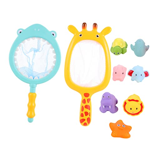 Toyvian 2 Sets Fischernetz Badespielzeug Kinderspielzeug Quetsch Badespielzeug Badespielzeug Badespielzeug Tier Badespielzeug Schwimmendes Badespielzeug Toyvian 2 Sets Fischernetz Badespielzeug Kinderspielzeug Quetsch Badespielzeug Badespielzeug Badespielzeug Tier Badespielzeug Schwimmendes Badespielzeug von Toyvian