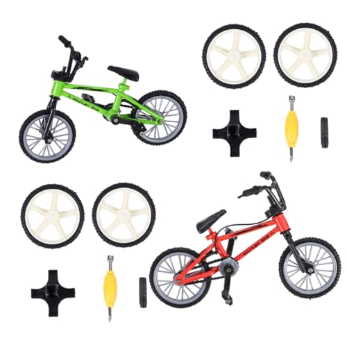 Toyvian Tabletop Finger Bike Spiel Kit 2 Pack Schreibtisch Spiel Aluminium Legierung Konstruktion Fantasie Toyvian Tabletop Finger Bike Spiel Kit 2 Pack Schreibtisch Spiel Aluminium Legierung Konstruktion Fantasie von Toyvian