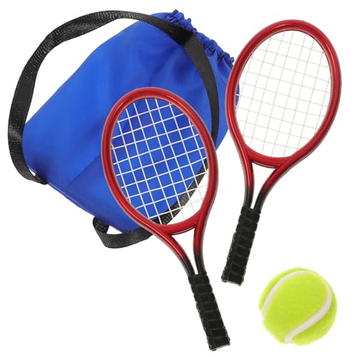 Toyvian 2 Sets Mini Tennisschläger Set Miniatur Puppenhaus Möbel Badminton Tasche Puppen Zubehör Badminton Schläger Tasche Tennisschläger Wohnaccessoires Werkzeug Modell Toyvian 2 Sets Mini Tennisschläger Set Miniatur Puppenhaus Möbel Badminton Tasche Puppen Zubehör Badminton Schläger Tasche Tennisschläger Wohnaccessoires Werkzeug Modell von Toyvian
