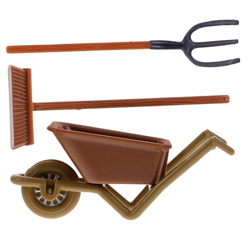Toyvian Set Mit 2 Realistischen Miniatur-landwirtschaftswerkzeugen Mini-hauszubehör Im Maßstab 112 Spielzeugset Für Kinder von Toyvian