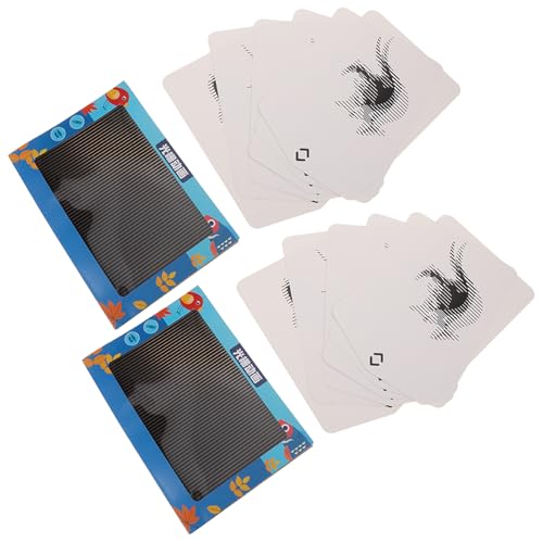 Toyvian 2 Sets Stem Science Experiment Kit: Lentikular-Animationsstreifen-Spielzeug – Lentikularlinsen-Set für Früherziehung und DIY-Bastelprojekte Toyvian 2 Sets Stem Science Experiment Kit: Lentikular-Animationsstreifen-Spielzeug – Lentikularlinsen-Set für Früherziehung und DIY-Bastelprojekte von Toyvian