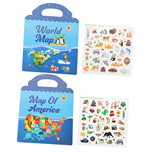 Toyvian 2 Sets Stickerbuch Nagelaufkleber Kinderaufkleber Scrapbook Aufkleber Kinderspielzeug Stickerbuch Aufkleber Für Kleinkindaufkleber wasserdichte PVC Verbundaufkleber Toyvian 2 Sets Stickerbuch Nagelaufkleber Kinderaufkleber Scrapbook Aufkleber Kinderspielzeug Stickerbuch Aufkleber Für Kleinkindaufkleber wasserdichte PVC Verbundaufkleber von Toyvian