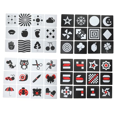 Toyvian 2 Sets Trainingskarten Babyspielzeug Lernkarten Für Babys 1 Monat Altes Babyspielzeug Kontrastreiches Babyspielzeug Vorschul Lernaktivitäten Neugeborenenspielzeug Papier Toyvian 2 Sets Trainingskarten Babyspielzeug Lernkarten Für Babys 1 Monat Altes Babyspielzeug Kontrastreiches Babyspielzeug Vorschul Lernaktivitäten Neugeborenenspielzeug Papier von Toyvian