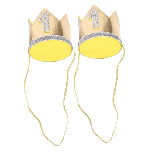 Toyvian Geburtstagshut für Jungen und Mädchen Geburtstagshut für Mädchen Kopfbedeckung für Kindergeburtstagsparty Modische Farben Sanfter Stoff Toyvian Geburtstagshut für Jungen und Mädchen Geburtstagshut für Mädchen Kopfbedeckung für Kindergeburtstagsparty Modische Farben Sanfter Stoff von Toyvian