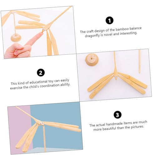Toyvian 2 Stück Balance Dragonfly aus Holz Pädagogisches Kognitives Lernmodell Interaktives Sensorisches Aktivitätsspielzeug zur Feinmotorikförderung und Gehirnentwicklung Toyvian 2 Stück Balance Dragonfly aus Holz Pädagogisches Kognitives Lernmodell Interaktives Sensorisches Aktivitätsspielzeug zur Feinmotorikförderung und Gehirnentwicklung von Toyvian