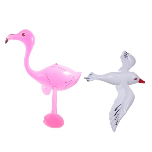 Toyvian 2 Stück Ballon Flamingo Seemöwe Gartendeko Strandparty wasserspaß aufblasbare Möwe hawaiianische Partybevorzugung Statue aufblasbarer Vogel groß aufblasbar Figur Gummi Toyvian 2 Stück Ballon Flamingo Seemöwe Gartendeko Strandparty wasserspaß aufblasbare Möwe hawaiianische Partybevorzugung Statue aufblasbarer Vogel groß aufblasbar Figur Gummi von Toyvian