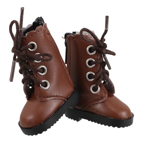 Toyvian Stilvolle High Top Stiefel Für Puppen Puppenzubehör Miniatur-schuhkollektion von Toyvian