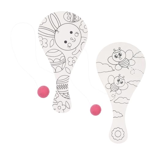 Toyvian 2 Stück DIY Malset für Paddelball zum Gestalten und Kreatives für Jungen und Fördert Hand Augen Koordination und Bastelaktivitäten und Eltern Junge Mädchen Toyvian 2 Stück DIY Malset für Paddelball zum Gestalten und Kreatives für Jungen und Fördert Hand Augen Koordination und Bastelaktivitäten und Eltern Junge Mädchen von Toyvian