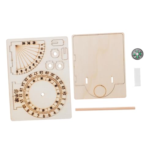 Toyvian 2 Stück DIY Sonnenuhr Modell Wissenschaftliches Solarium Lernspielzeug Robustes Antikes Sonnenuhren Modell für Experimente und Naturwissenschaftlichen Unterricht Toyvian 2 Stück DIY Sonnenuhr Modell Wissenschaftliches Solarium Lernspielzeug Robustes Antikes Sonnenuhren Modell für Experimente und Naturwissenschaftlichen Unterricht von Toyvian