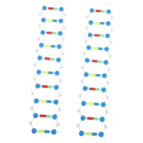 Toyvian 2 Stück DNA Doppelhelix Modellbausatz Teilig Molekulares Strukturmodell für Biologieunterricht und Experimente Pädagogisches Wissenschafts für Schüler und Forschungslabore Toyvian 2 Stück DNA Doppelhelix Modellbausatz Teilig Molekulares Strukturmodell für Biologieunterricht und Experimente Pädagogisches Wissenschafts für Schüler und Forschungslabore von Toyvian