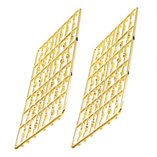 Toyvian 2 Stück Dekorative Accessoires für Puppenhaus Projekte DIY Briefkasten Nummern und Ornament Goldfarbe Toyvian 2 Stück Dekorative Accessoires für Puppenhaus Projekte DIY Briefkasten Nummern und Ornament Goldfarbe von Toyvian