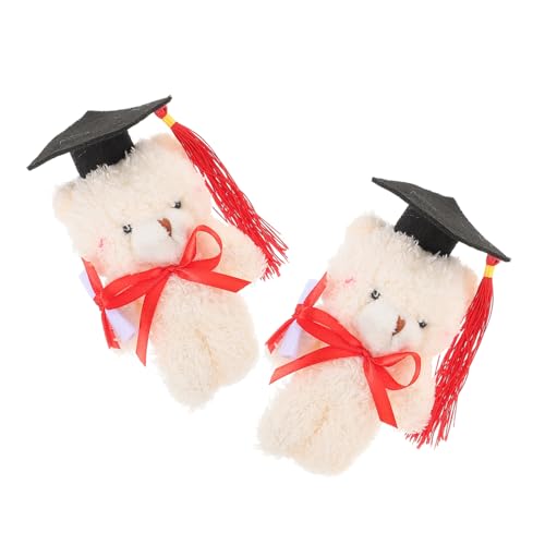 Toyvian 2 Stück Dr. Bärenpuppe Abschlussfeier abschlussgeschenk Geburtstagsgeschenk für bär Kuscheltier Blumenstrauß Bären Weicher Abschlussbär Plüsch Beige Toyvian 2 Stück Dr. Bärenpuppe Abschlussfeier abschlussgeschenk Geburtstagsgeschenk für bär Kuscheltier Blumenstrauß Bären Weicher Abschlussbär Plüsch Beige von Toyvian