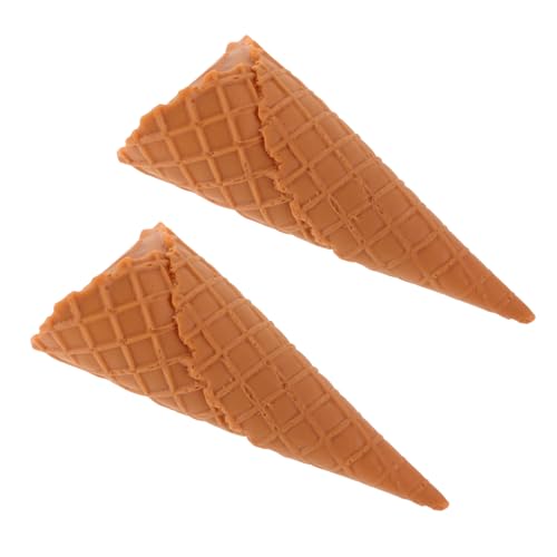 Toyvian 2 Stück Eistüten Deko für Fotografie Schaufenster Realistische Eiscreme Requisiten für Cafés und Dessert Shops Toyvian 2 Stück Eistüten Deko für Fotografie Schaufenster Realistische Eiscreme Requisiten für Cafés und Dessert Shops von Toyvian