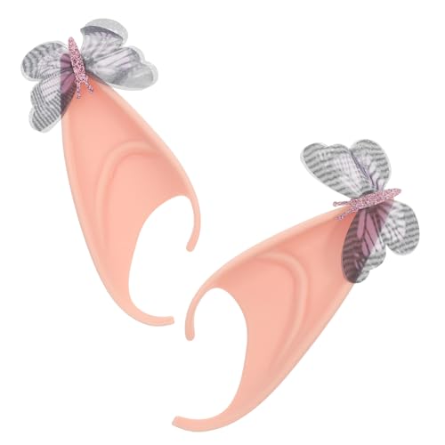 Toyvian 2 Stück Elfenohr -Requisiten spitz Die Ohrenstirnband Halloween -Kostüm Hey Halloween-Cosplay-Ohr Halloween-Ohren Fee Zubehör Ohren für Cosplay Cosplay-Fee-Ohr Polyester Schwarz Toyvian 2 Stück Elfenohr -Requisiten spitz Die Ohrenstirnband Halloween -Kostüm Hey Halloween-Cosplay-Ohr Halloween-Ohren Fee Zubehör Ohren für Cosplay Cosplay-Fee-Ohr Polyester Schwarz von Toyvian