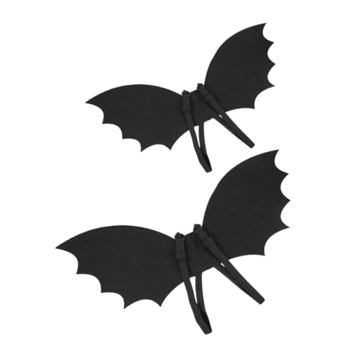 Toyvian 2 Stück Fledermausflügel Halloween-Accessoires Für Kinderpartykostüm -Fledermaus-Cosplay Kostüme Für Haustierpartys Hundekostüm Verkleiden Tierkostümzubehör Black Eva Toyvian 2 Stück Fledermausflügel Halloween-Accessoires Für Kinderpartykostüm -Fledermaus-Cosplay Kostüme Für Haustierpartys Hundekostüm Verkleiden Tierkostümzubehör Black Eva von Toyvian