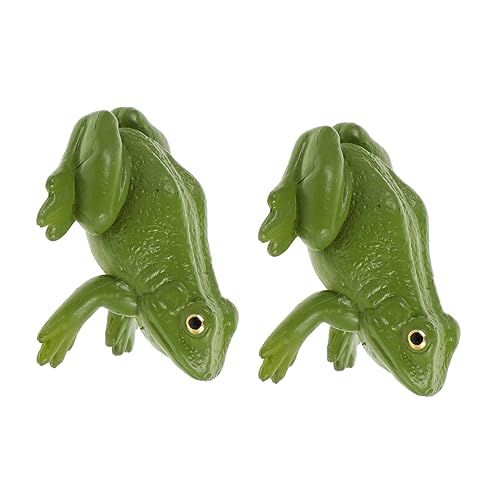 Toyvian 2 Stück Froschmodell Kinderspielzeug Kinderspielzeug Süßer Frosch Grüne Frösche Dekorative Frösche Mini Tiere Froschzubehör Mini Froschfiguren Interessante Frösche Toyvian 2 Stück Froschmodell Kinderspielzeug Kinderspielzeug Süßer Frosch Grüne Frösche Dekorative Frösche Mini Tiere Froschzubehör Mini Froschfiguren Interessante Frösche von Toyvian