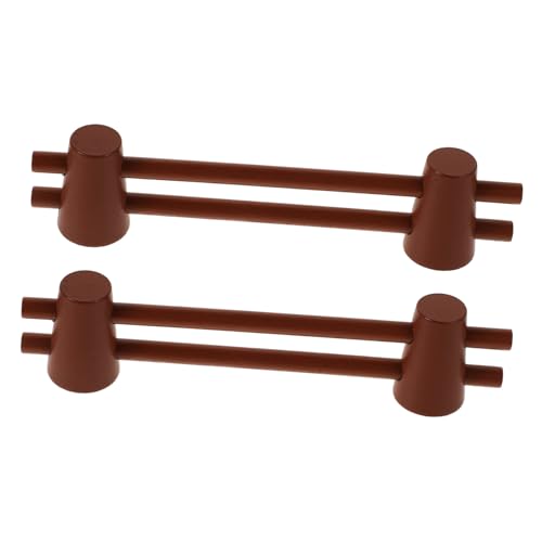 Toyvian 2 Stück Geländer Für Bauernhofspielzeug Minizaun Für Den Garten Spielzeugzaun Mini -Zaun Miniatur-weihnachtsdorf-Zaun Puppenhauszaun Mikrolandschaft Miniaturzaun Light Brown Holz Toyvian 2 Stück Geländer Für Bauernhofspielzeug Minizaun Für Den Garten Spielzeugzaun Mini -Zaun Miniatur-weihnachtsdorf-Zaun Puppenhauszaun Mikrolandschaft Miniaturzaun Light Brown Holz von Toyvian