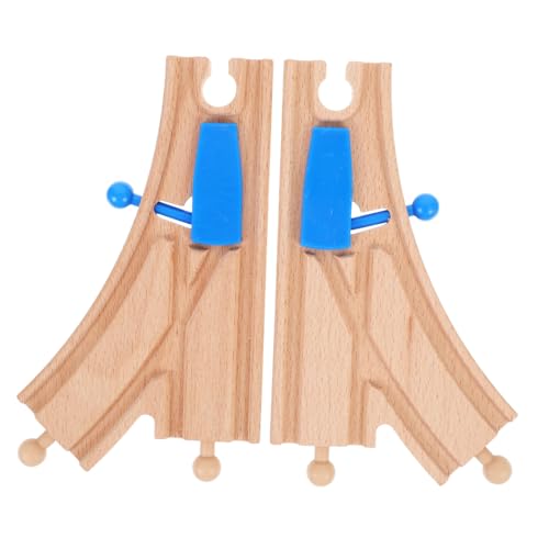 Toyvian 2 Stück Gleiszubehör Spuren Bahngleis Stecker Schiene Ersatz Bahnstrecke Spielset Bahnstrecken Zubehör Holzzugzubehör Hundeknochen-Track-Verbindungsstück aus Holz Plastik Toyvian 2 Stück Gleiszubehör Spuren Bahngleis Stecker Schiene Ersatz Bahnstrecke Spielset Bahnstrecken Zubehör Holzzugzubehör Hundeknochen-Track-Verbindungsstück aus Holz Plastik von Toyvian