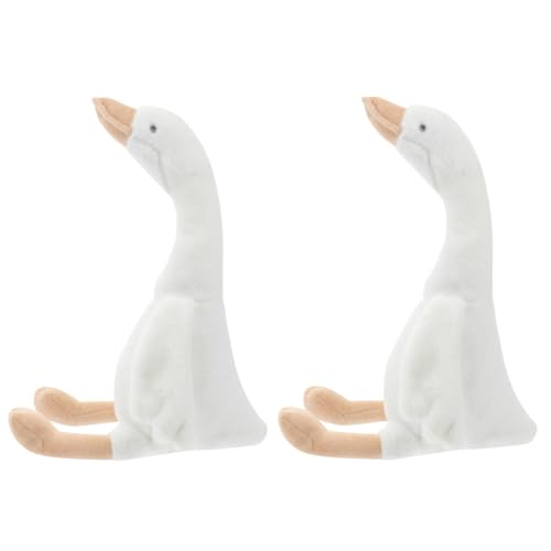 Toyvian 2 Stück Große Weiße Gans Puppe Gans Plüsch Schwan Puppe Tierpuppen Home Puppe Simulation Schwan Puppe Gans Stofftier Plüsch Tier Plüschtiere Pp Baumwolle Toyvian 2 Stück Große Weiße Gans Puppe Gans Plüsch Schwan Puppe Tierpuppen Home Puppe Simulation Schwan Puppe Gans Stofftier Plüsch Tier Plüschtiere Pp Baumwolle von Toyvian