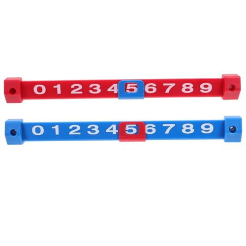Toyvian 2stücke Tischfußball Zähler Mit Zahlen Robuste Scorekeeper Für Tischspiele Stilvolle Rote Und Blaue Zählanzeigen Für Erwachsene Zubehör Für Fußball Und Kicker-Spiele Toyvian 2stücke Tischfußball Zähler Mit Zahlen Robuste Scorekeeper Für Tischspiele Stilvolle Rote Und Blaue Zählanzeigen Für Erwachsene Zubehör Für Fußball Und Kicker-Spiele von Toyvian