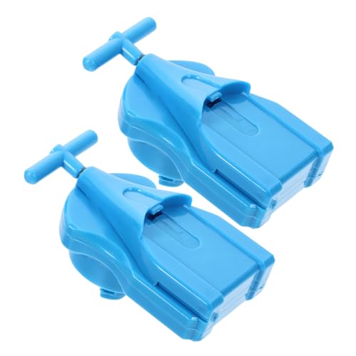 Toyvian Gyro Launcher – 2 Stück Launcher Kreiselwerfer Lernspielzeug Für Kinder Lustiges Gyro-Spielzeug von Toyvian