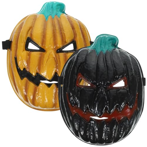 Toyvian 2 Stück Halloween – Gruselige Masken Kürbis Realistisch Voller Kopf Für Erwachsene Kinder Halloween-Kostüm Ausgefallener Horror Gruselig Realistisch Für Cosplay-Party Toyvian 2 Stück Halloween – Gruselige Masken Kürbis Realistisch Voller Kopf Für Erwachsene Kinder Halloween-Kostüm Ausgefallener Horror Gruselig Realistisch Für Cosplay-Party von Toyvian