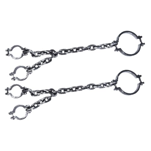 Toyvian 2 Stück Halloween Handschellen aus Kunststoff Realistische Armschellen und für Gruselige Partys Vielseitige Gefängnis Requisiten Einfache Anwendung als Spukhaus Dekoration und Toyvian 2 Stück Halloween Handschellen aus Kunststoff Realistische Armschellen und für Gruselige Partys Vielseitige Gefängnis Requisiten Einfache Anwendung als Spukhaus Dekoration und von Toyvian