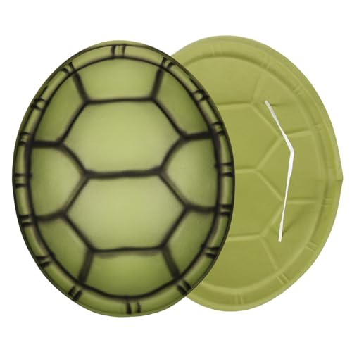 Toyvian 2 Stück Halloween Schildkrötenpanzer Kostüm Requisite Teiliges Eva Cosplay Outfit für Karneval Faschingsparty Sicher Bequem für Erwachsene und Jugendliche von Toyvian