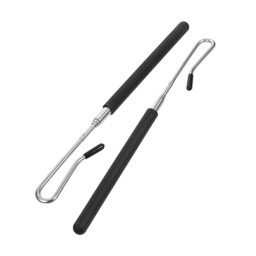 Toyvian 2 Stück Handpuppen-Joystick Stangen Bauchredner Steuerstange Für Den Puppenarm Handpuppen-steuerknüppel Puppenkontrolle Steuerung Mit Marionettengriff Puppenstange Black Eisen von Toyvian