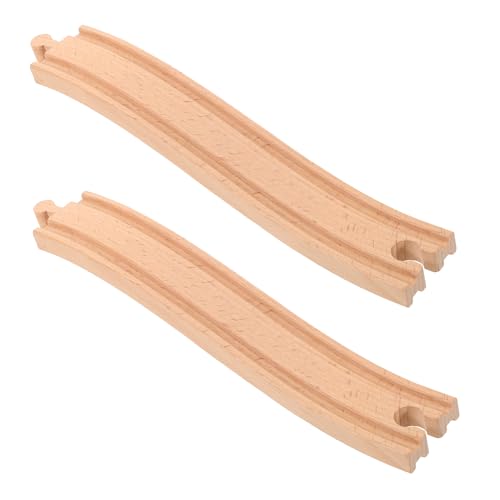 Toyvian 2 Stück Holzbahngleis spielzeugzug für Jungen Sicheres Holzspielzeug Lernspielzeug Zug Spielzeugeisenbahnen Blaue Spur Magnetzüge Zugtisch hölzern Khaki Toyvian 2 Stück Holzbahngleis spielzeugzug für Jungen Sicheres Holzspielzeug Lernspielzeug Zug Spielzeugeisenbahnen Blaue Spur Magnetzüge Zugtisch hölzern Khaki von Toyvian
