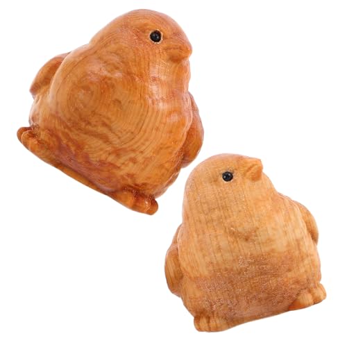 Toyvian 2 Stück Holzschnitzerei Handwerk Deko Tierverzierungen Schnitzornamente Aus Holz Landwirtschaftliche Ornamente Holzfiguren Handgefertigte Ornamente Hühnerstatue Hölzern Khaki Toyvian 2 Stück Holzschnitzerei Handwerk Deko Tierverzierungen Schnitzornamente Aus Holz Landwirtschaftliche Ornamente Holzfiguren Handgefertigte Ornamente Hühnerstatue Hölzern Khaki von Toyvian