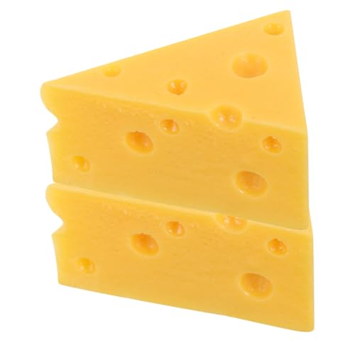 Toyvian 2 Stück Käsemodell Nachahmung Modelle Geformt Käse-Modell Requisiten Hausdekore Käsedekorationen Käse-Requisite Gefälschtes Essen Käsestatue Käsedekore Simulationskäse Yellow Harz Toyvian 2 Stück Käsemodell Nachahmung Modelle Geformt Käse-Modell Requisiten Hausdekore Käsedekorationen Käse-Requisite Gefälschtes Essen Käsestatue Käsedekore Simulationskäse Yellow Harz von Toyvian