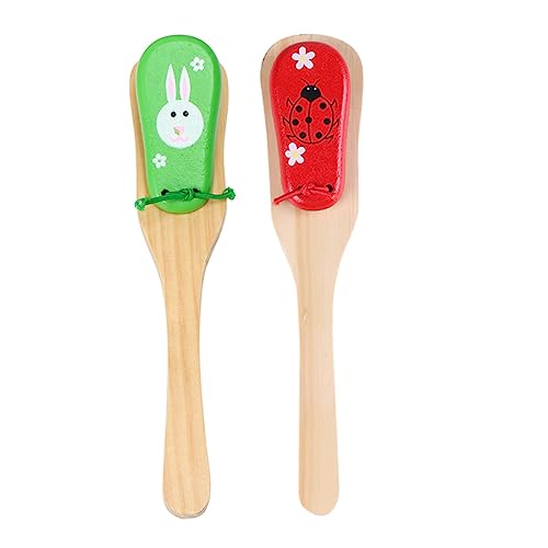 Toyvian 2 Stück Kastagnetten kinderinstrumente musikinstrumente Music Instruments for holzspielsachen Musical Holzinstrumente Leistung Kastagnette hölzern Toyvian 2 Stück Kastagnetten kinderinstrumente musikinstrumente Music Instruments for holzspielsachen Musical Holzinstrumente Leistung Kastagnette hölzern von Toyvian