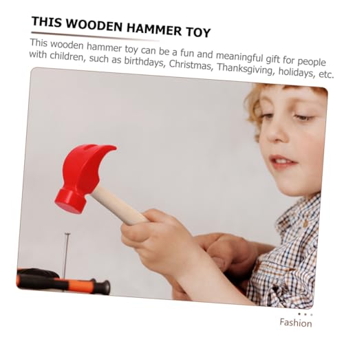 Toyvian 2 Stück Kinderhammer aus Holz und PP Leichter Kleiner Hammer mit Ergonomischem Griff Motorikförderndes Werkzeug für Jungen und Mädchen Robust und Sicher für Kreatives Toyvian 2 Stück Kinderhammer aus Holz und PP Leichter Kleiner Hammer mit Ergonomischem Griff Motorikförderndes Werkzeug für Jungen und Mädchen Robust und Sicher für Kreatives von Toyvian