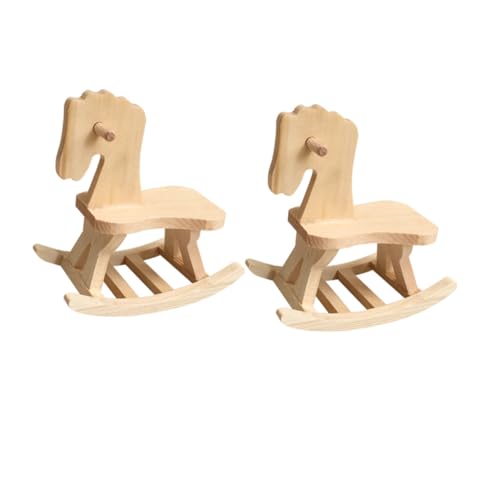 Toyvian 2 Stück Kinderspielzeug aus Holz für Holzpuzzle Kreatives Bauen Pferdefiguren-Bastelset Schaukelpferd Ornament hölzern Khaki Toyvian 2 Stück Kinderspielzeug aus Holz für Holzpuzzle Kreatives Bauen Pferdefiguren-Bastelset Schaukelpferd Ornament hölzern Khaki von Toyvian