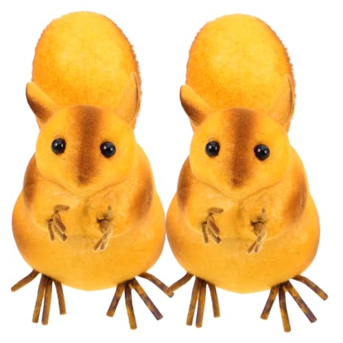 Toyvian 2 Stück Kleines Eichhörnchen Modell Mikro Eichhörnchen Kleintier Modell Greifer Samt Kiefernholz Eichhörnchen Cartoon Bälle Kleine Spieße Pflanzenständer Toyvian 2 Stück Kleines Eichhörnchen Modell Mikro Eichhörnchen Kleintier Modell Greifer Samt Kiefernholz Eichhörnchen Cartoon Bälle Kleine Spieße Pflanzenständer von Toyvian