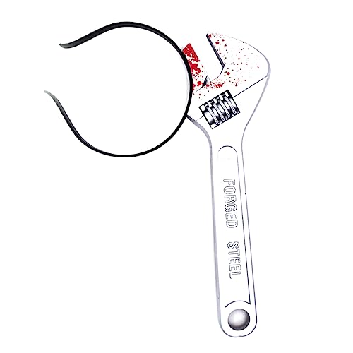 Toyvian 2 Stück Kniffliges Stirnband Gruseliger Halloween-Kopfschmuck Halloween-Requisiten Halloween Kopfschmuck Halloween Kopfbedeckung Schraubenschlüssel-Stirnband durch Kopfstütze Toyvian 2 Stück Kniffliges Stirnband Gruseliger Halloween-Kopfschmuck Halloween-Requisiten Halloween Kopfschmuck Halloween Kopfbedeckung Schraubenschlüssel-Stirnband durch Kopfstütze von Toyvian