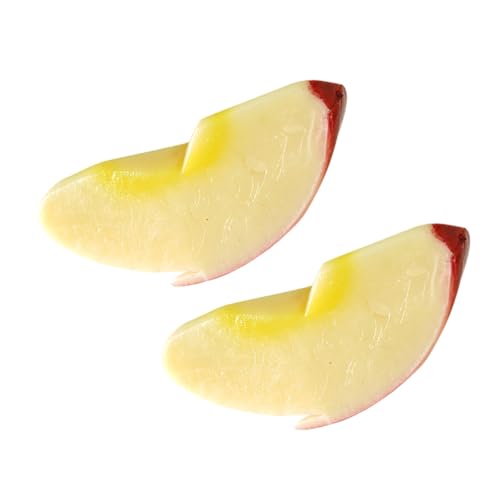 Toyvian 2stücke Künstliche Apfelscheiben Plastik Obst Scheiben Realistische Deko Früchte Modell Fotorequisiten Für Küche Bar Zimmer Toyvian 2stücke Künstliche Apfelscheiben Plastik Obst Scheiben Realistische Deko Früchte Modell Fotorequisiten Für Küche Bar Zimmer von Toyvian