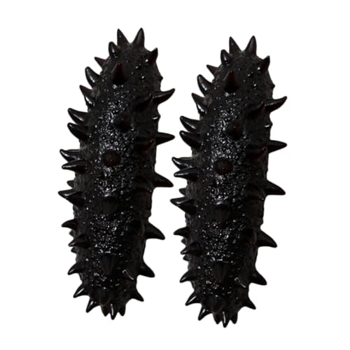 Toyvian 2 Stück Künstliche Seegurke Simulation Seegurkenmodell gefälschte Seegurkenstütze gefälschtes Lebensmittelmodell dekorative Meeresschneckenstütze PVC Black Toyvian 2 Stück Künstliche Seegurke Simulation Seegurkenmodell gefälschte Seegurkenstütze gefälschtes Lebensmittelmodell dekorative Meeresschneckenstütze PVC Black von Toyvian