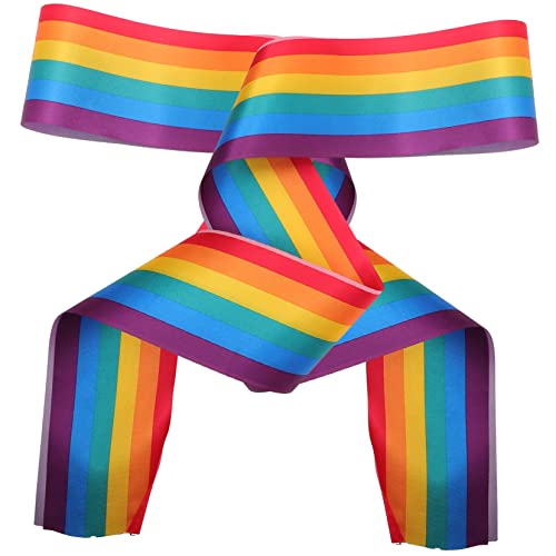Toyvian 2st LGBT-gürtel Regenbogenschärpe Für Lesben Regenbogenschal Für LGBT Gay-Pride-schärpe Bachelorette-regenbogenstola Abschluss-regenbogenschärpe Stolz Bilden Braut Requisiten Stoff Toyvian 2st LGBT-gürtel Regenbogenschärpe Für Lesben Regenbogenschal Für LGBT Gay-Pride-schärpe Bachelorette-regenbogenstola Abschluss-regenbogenschärpe Stolz Bilden Braut Requisiten Stoff von Toyvian