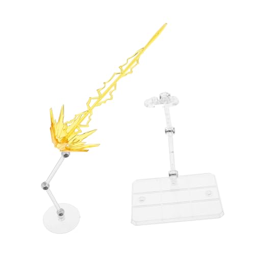 Toyvian 2 Stück Laserenergie-Ornamente Charaktermodell Action-Figur-Display-Basis Stützrahmen für Puppen Figurenständer klarer Puppenständer Basis für Figuren Figur Zubehör Plastik Yellow Toyvian 2 Stück Laserenergie-Ornamente Charaktermodell Action-Figur-Display-Basis Stützrahmen für Puppen Figurenständer klarer Puppenständer Basis für Figuren Figur Zubehör Plastik Yellow von Toyvian