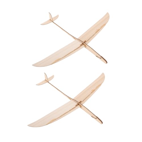 Toyvian 2 Stück Leere Segelflugzeuge Aus Holz: Massivholzhandwerk Zum Selbermalen Und Zusammenbauen – Handwerfflugzeug – Stabiler Flug Für Outdoor-aktivitäten Toyvian 2 Stück Leere Segelflugzeuge Aus Holz: Massivholzhandwerk Zum Selbermalen Und Zusammenbauen – Handwerfflugzeug – Stabiler Flug Für Outdoor-aktivitäten von Toyvian
