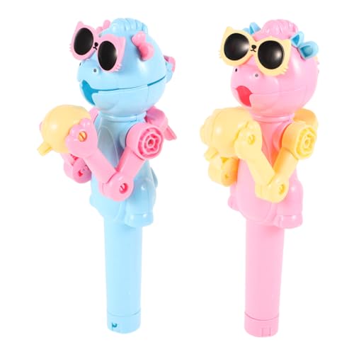 Toyvian 2 Stück Lutschermaschine für Geburtstagsgeschenk Party Bausatz lustiger Lollipop-Roboterhalter Lollipop-Aufbewahrungshalter kleine Lutscherhalter Plastik Toyvian 2 Stück Lutschermaschine für Geburtstagsgeschenk Party Bausatz lustiger Lollipop-Roboterhalter Lollipop-Aufbewahrungshalter kleine Lutscherhalter Plastik von Toyvian
