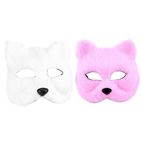 Toyvian 2 Stück Maske Kostüm Wolf heiser Gesicht Fuchs Haustier Männer maskieren halloween mask hallowen masks augenklappen scary mask under eye patches eyepatch Rohlinge basteln Flanell Toyvian 2 Stück Maske Kostüm Wolf heiser Gesicht Fuchs Haustier Männer maskieren halloween mask hallowen masks augenklappen scary mask under eye patches eyepatch Rohlinge basteln Flanell von Toyvian